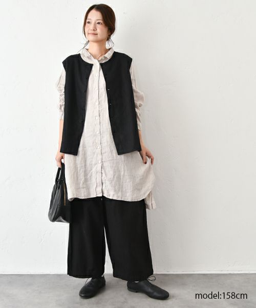 HEAVENLY｜Linen 2way Vest [[2548032]][C]