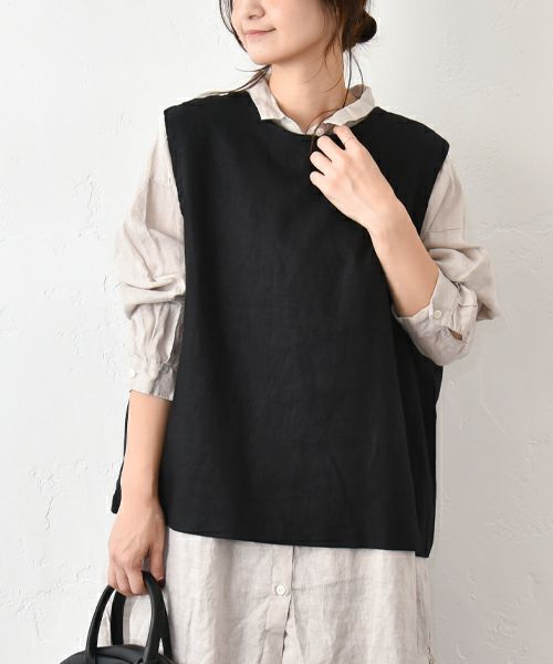 HEAVENLY｜Linen 2way Vest [[2548032]][C]