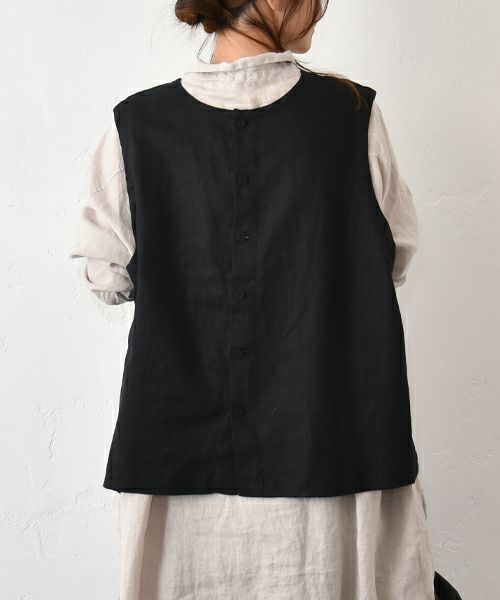 HEAVENLY｜Linen 2way Vest [[2548032]][C]