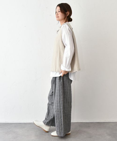 HEAVENLY｜Linen 2way Vest [[2548032]][C]