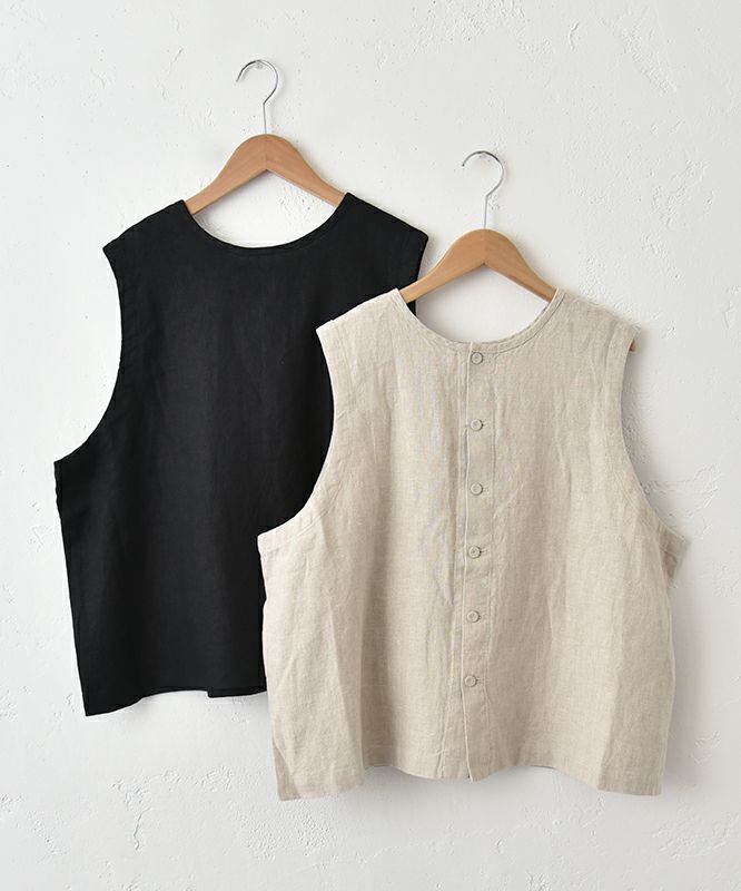 HEAVENLY｜Linen 2way Vest [[2548032]][C]