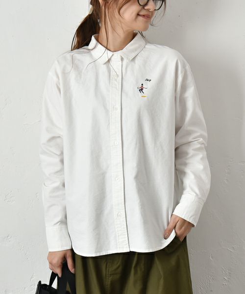 Gives a sense of fullment｜SKIPシャツ [[853106]][C]