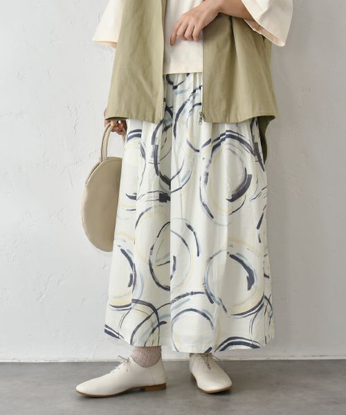  ichi｜インクジェットプリントスカート [[250403]][C]