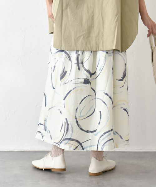  ichi｜インクジェットプリントスカート [[250403]][C]