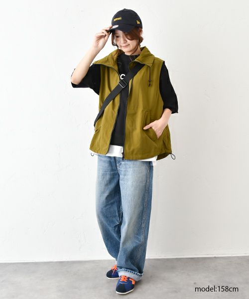  Gives a sense of fullment｜6分袖プリントスウェット [[853315]][C]