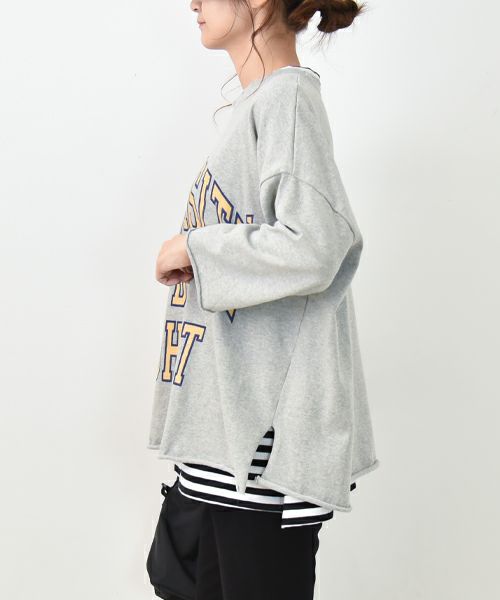 IN THE MARKET｜オーバーロゴカットソー [[C-2418]][C]