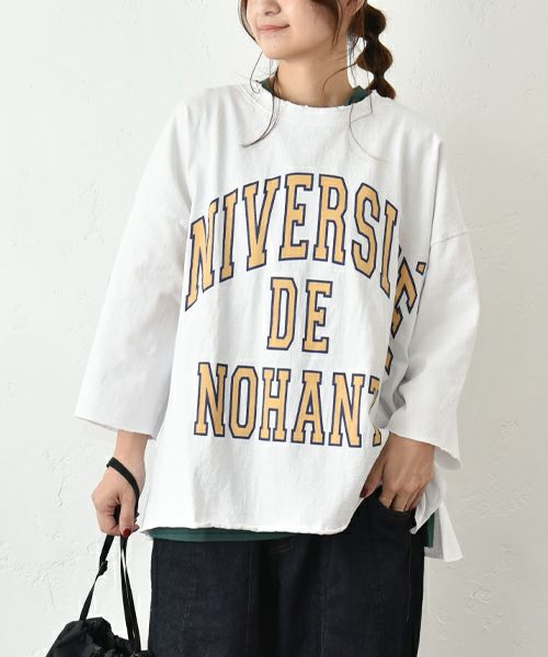 IN THE MARKET｜オーバーロゴカットソー [[C-2418]][C]