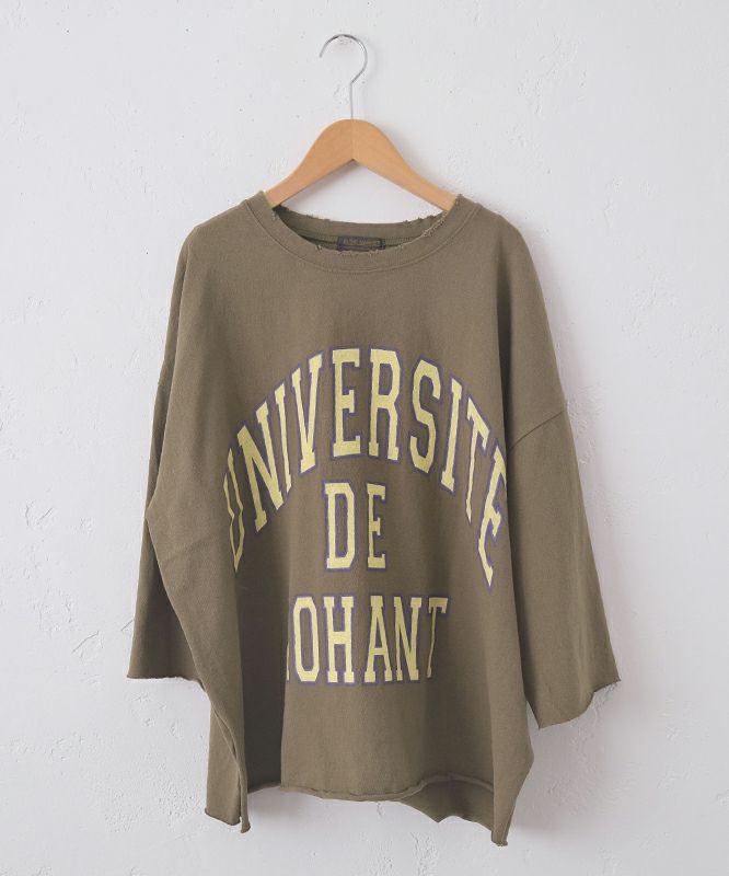  IN THE MARKET｜オーバーロゴカットソー [[C-2418]][C]