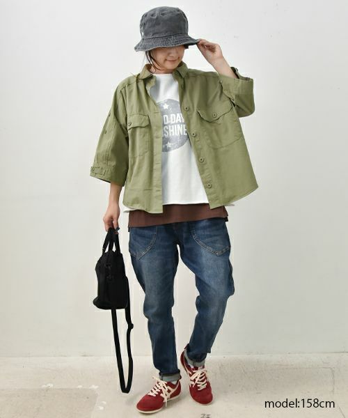 IN THE MARKET｜プリントTシャツ [[C-2420]][C]