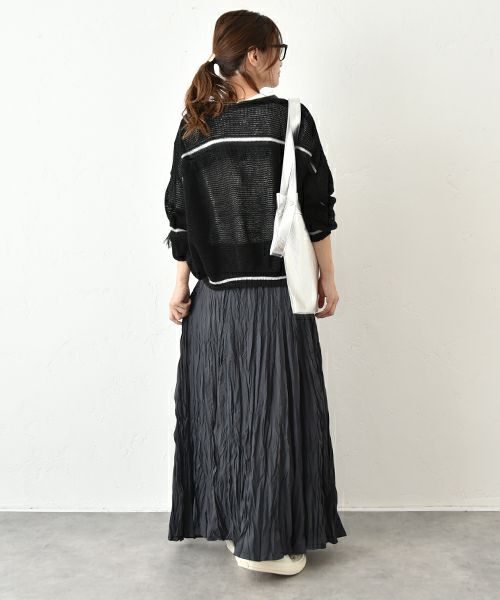  HUMS｜ジップアップニットカーデ [[MT-0434]][C]