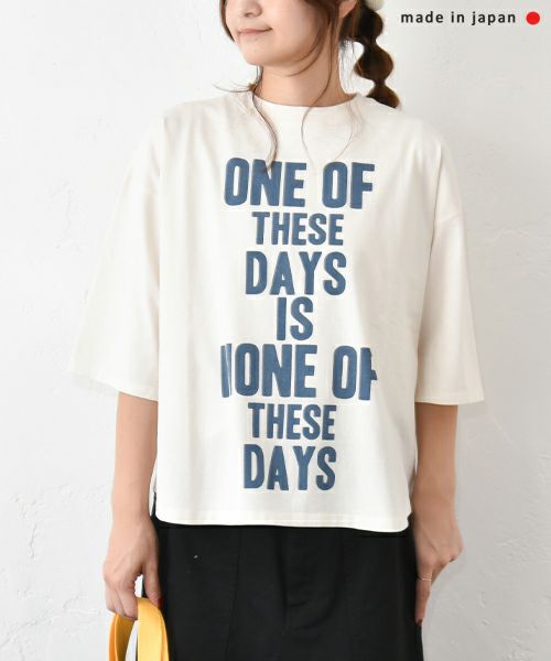 her.｜ヘムラウンドプリントTシャツ [[MA-512002]][C]