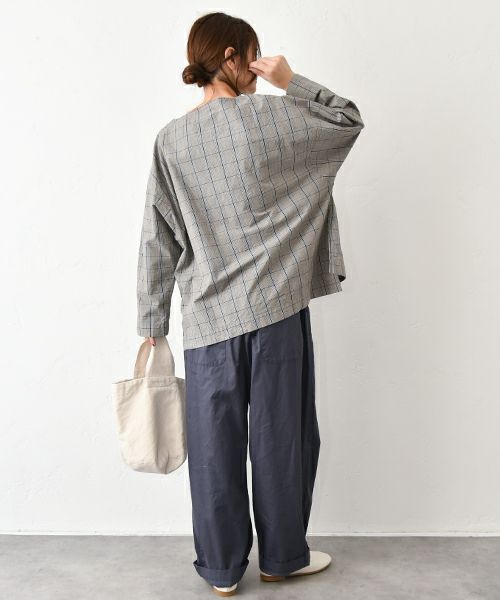 No18｜チェックプルオーバー [[CE1PO250801]][C]