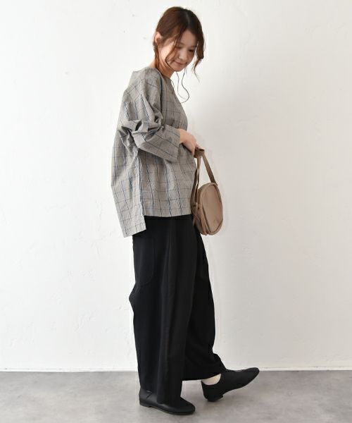 No18｜チェックプルオーバー [[CE1PO250801]][C]