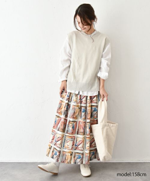 SUN VALLEY｜リネン平織シャツ [[SKT006001]][C]