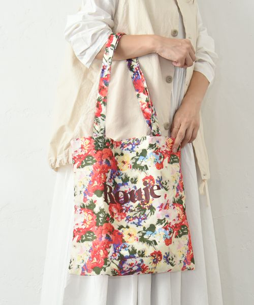 hagumu｜フラワープリントバッグ [[Z2506041]][C]