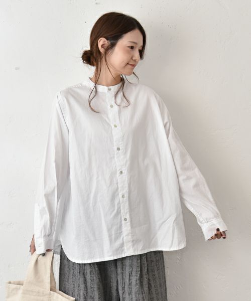 hagumu｜オックスシャツ [[08084]][C]