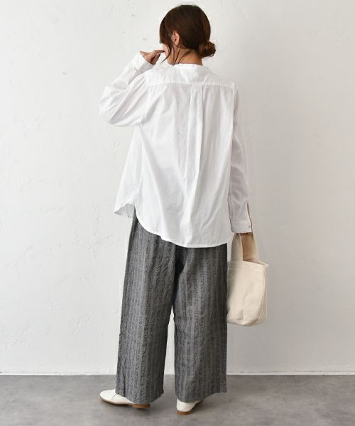 hagumu｜オックスシャツ [[08084]][C]