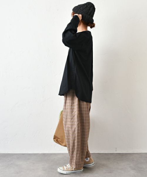 hagumu｜オックスシャツ [[08084]][C]