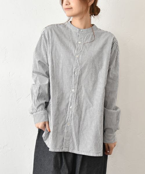  hagumu｜オックスシャツ [[08084]][C]