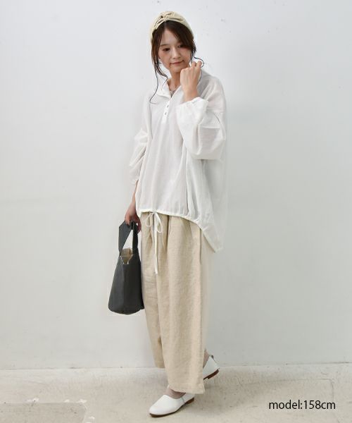 hagumu｜異素材切替パンツ [[Ｃ-752]][C]