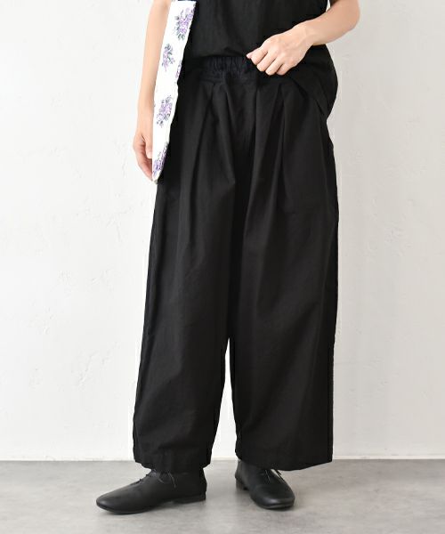 hagumu｜異素材切替パンツ [[Ｃ-752]][C]