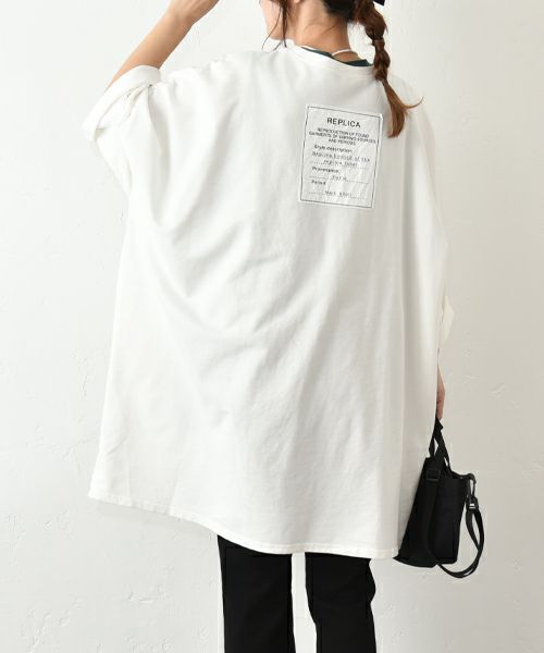 IN THE MARKET｜オーバー7分袖カットソー [[C-2430]][C]