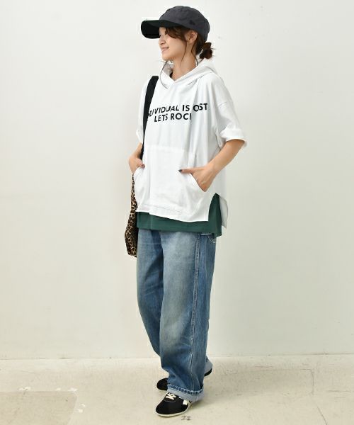 IN THE MARKET｜ロゴフーディープルオーバー [[C-2448]][C]