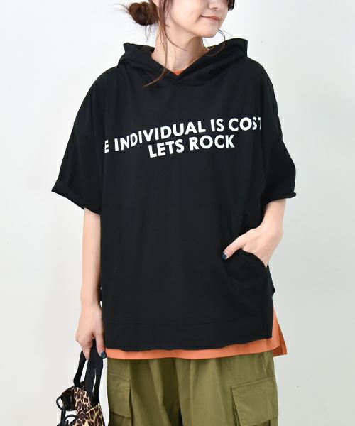 IN THE MARKET｜ロゴフーディープルオーバー [[C-2448]][C]