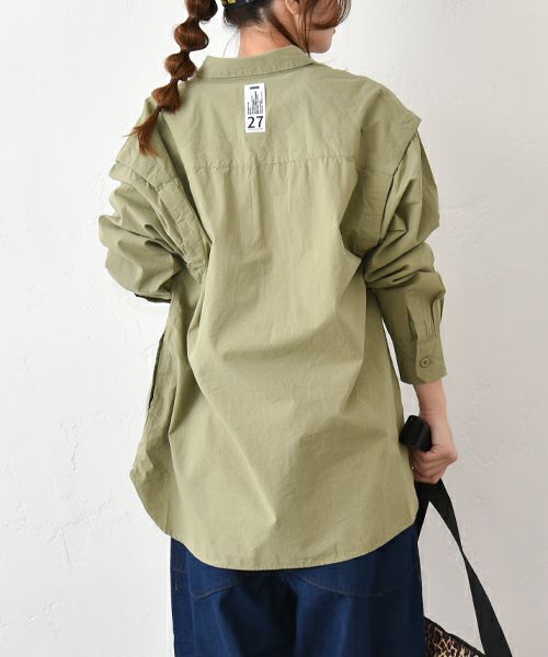 IN THE MARKET｜2WAYシャツアウター [[C-2400]][C]
