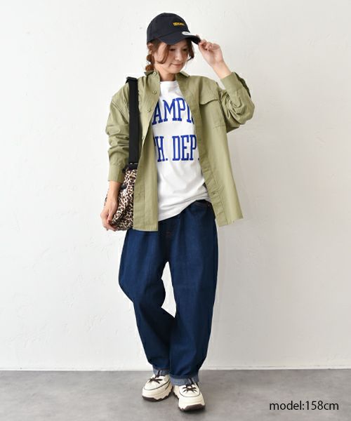 IN THE MARKET｜2WAYシャツアウター [[C-2400]][C]