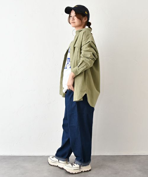 IN THE MARKET｜2WAYシャツアウター [[C-2400]][C]