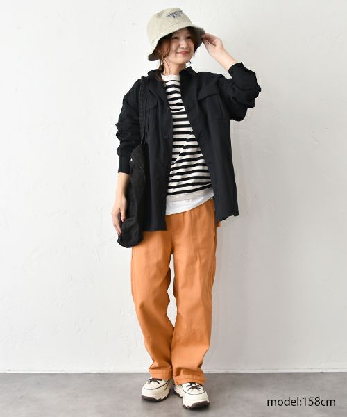 IN THE MARKET｜2WAYシャツアウター [[C-2400]][C]