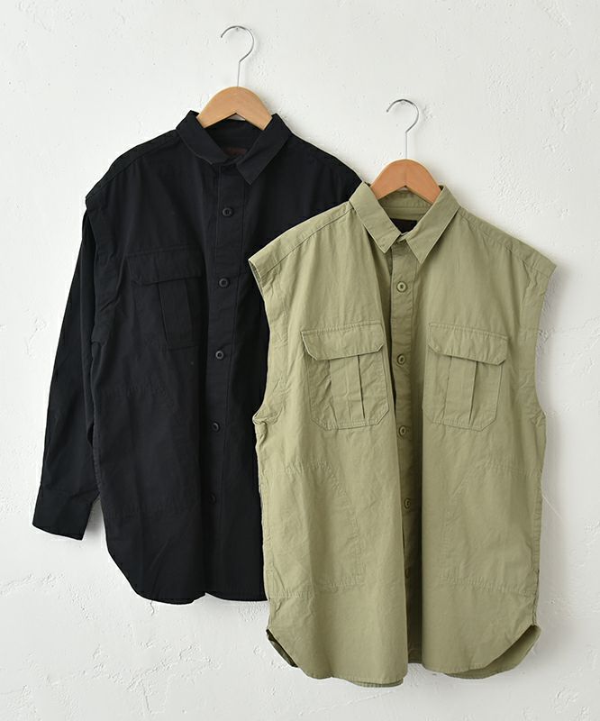 IN THE MARKET｜2WAYシャツアウター [[C-2400]][C]