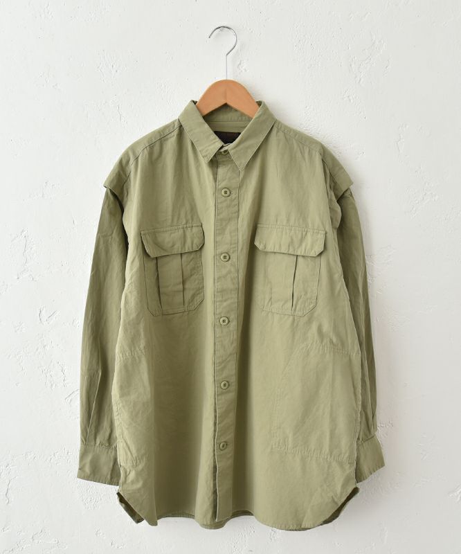 IN THE MARKET｜2WAYシャツアウター [[C-2400]][C]