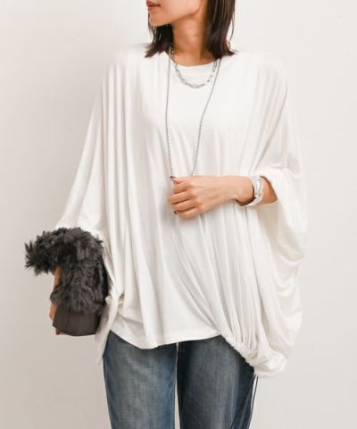 MARGAUX VINTAGE｜ドルマンTee [[MG CT-25103-A]][F] | ma28 ONLINE STORE