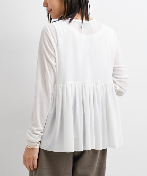 【未使用タグ付・CYAN TOKYO 店舗限定品】バックチュール サロペット CYAN tokyo シアントーキョー 25春夏ご予約】 バストタック