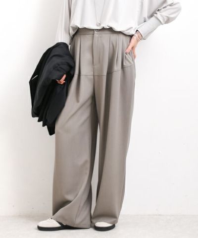 【CYAN TOKYO】レイヤーウエストグレンチェックワイド　未開封 CYAN TOKYO｜レイヤーウエストグレンチェックワイド [[504369]][F