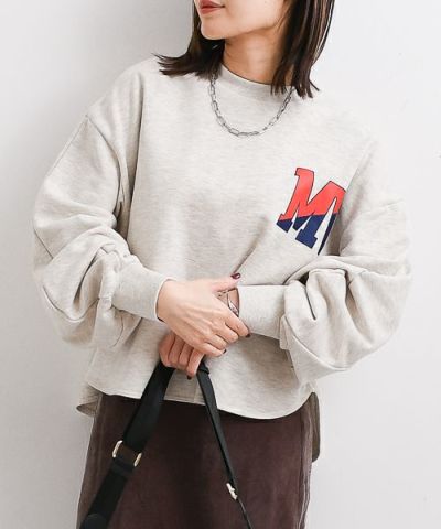 MARGAUX VINTAGE｜ロゴスウェットプルオーバー [[MG CT-25092-A