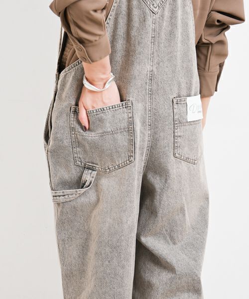 CYNICAL｜ミドルオンスデニムサロペット [[572-96034]][F] | ma28