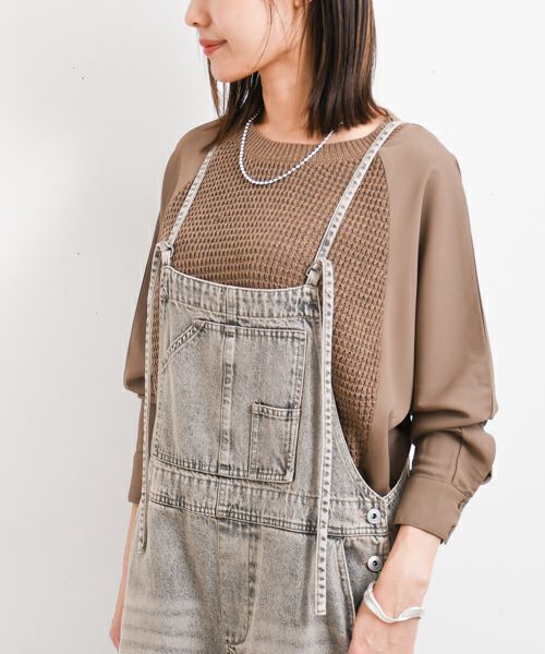 CYNICAL｜ミドルオンスデニムサロペット [[572-96034]][F] | ma28