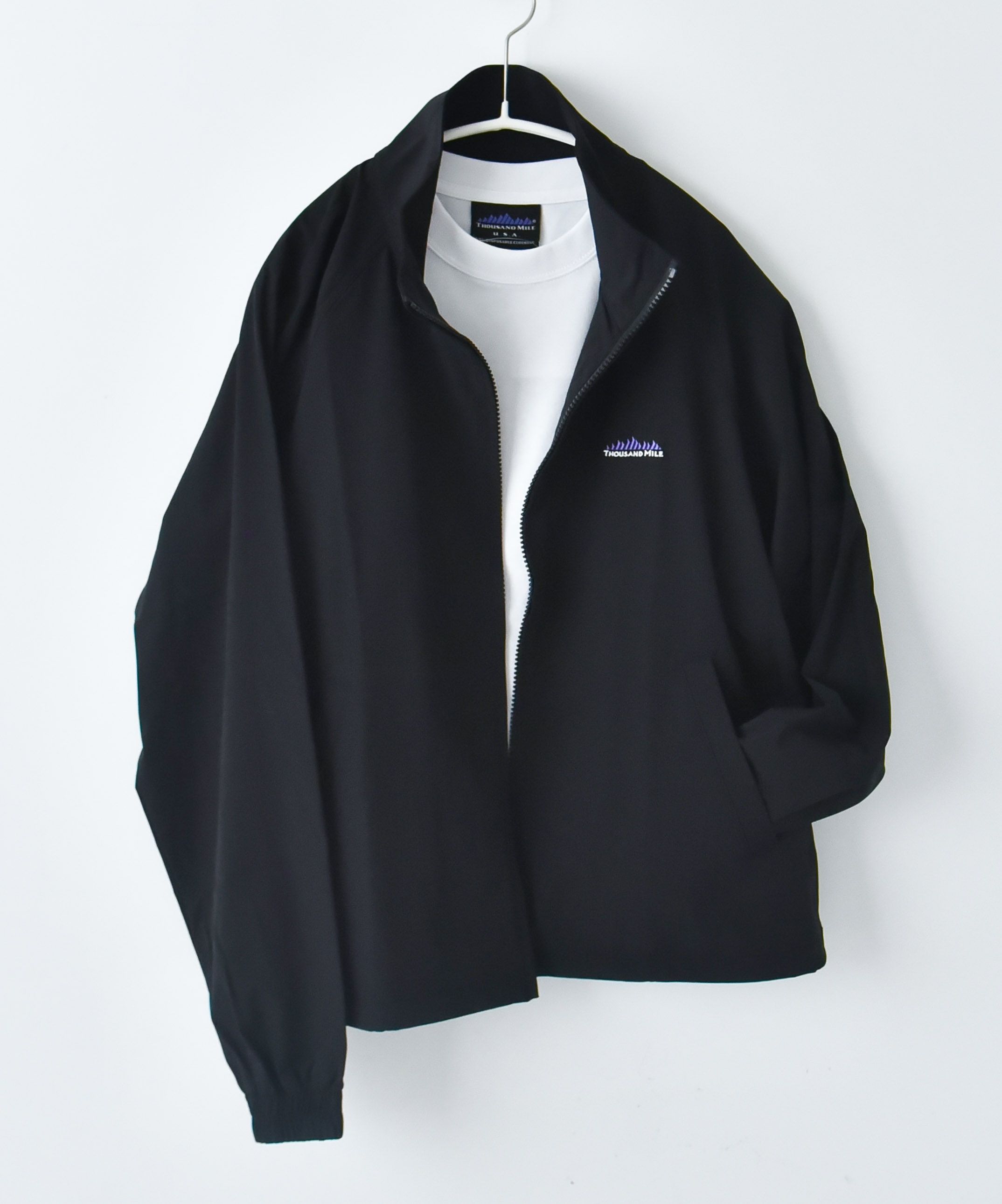 THOUSAND MILE｜ZIP BLOUSON&T-SHIRT&SKIRT SET UP [[TM252NP00022]][D]