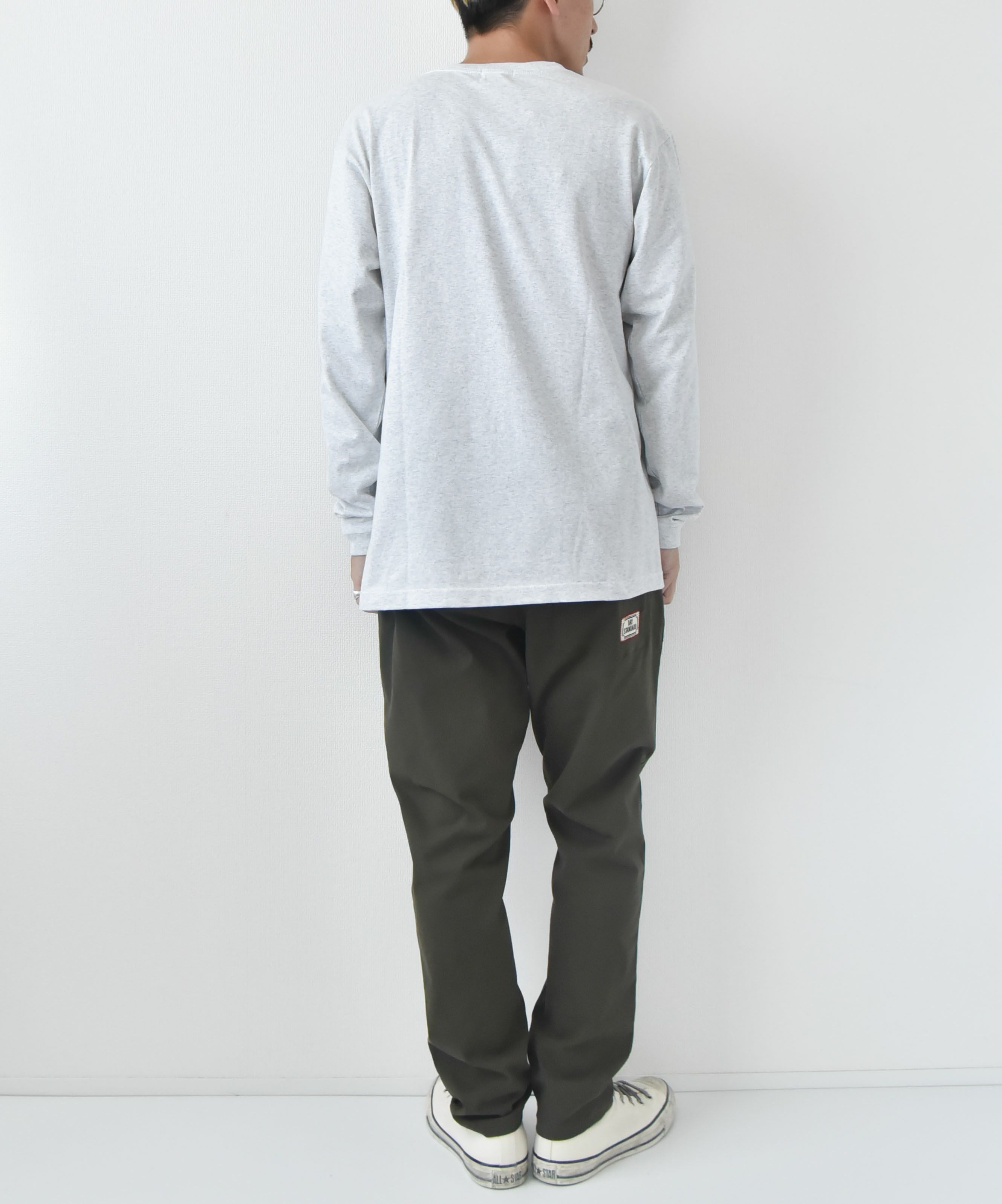 BIG MIKE｜USAスケート　オジサン　ロングスリーブTシャツ [[102538373]][D]
