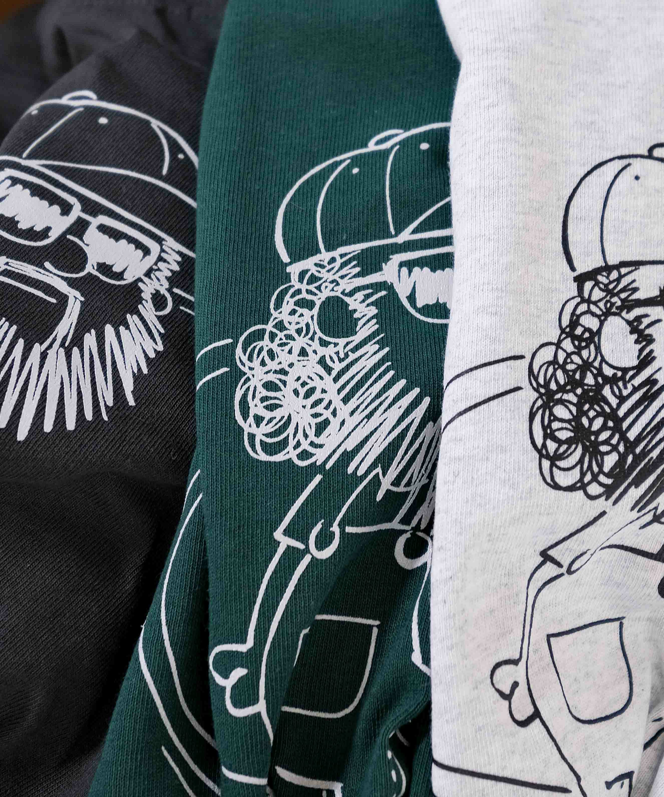 BIG MIKE｜USAスケート　オジサン　ロングスリーブTシャツ [[102538373]][D]