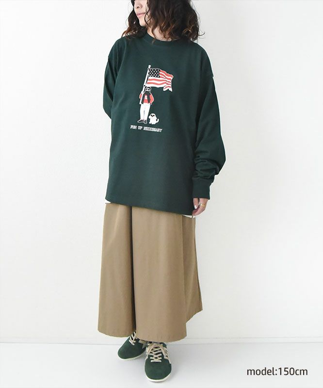 FUN｜Stars and Stripes オジサン L/S TEE [[F-25050512]][D]