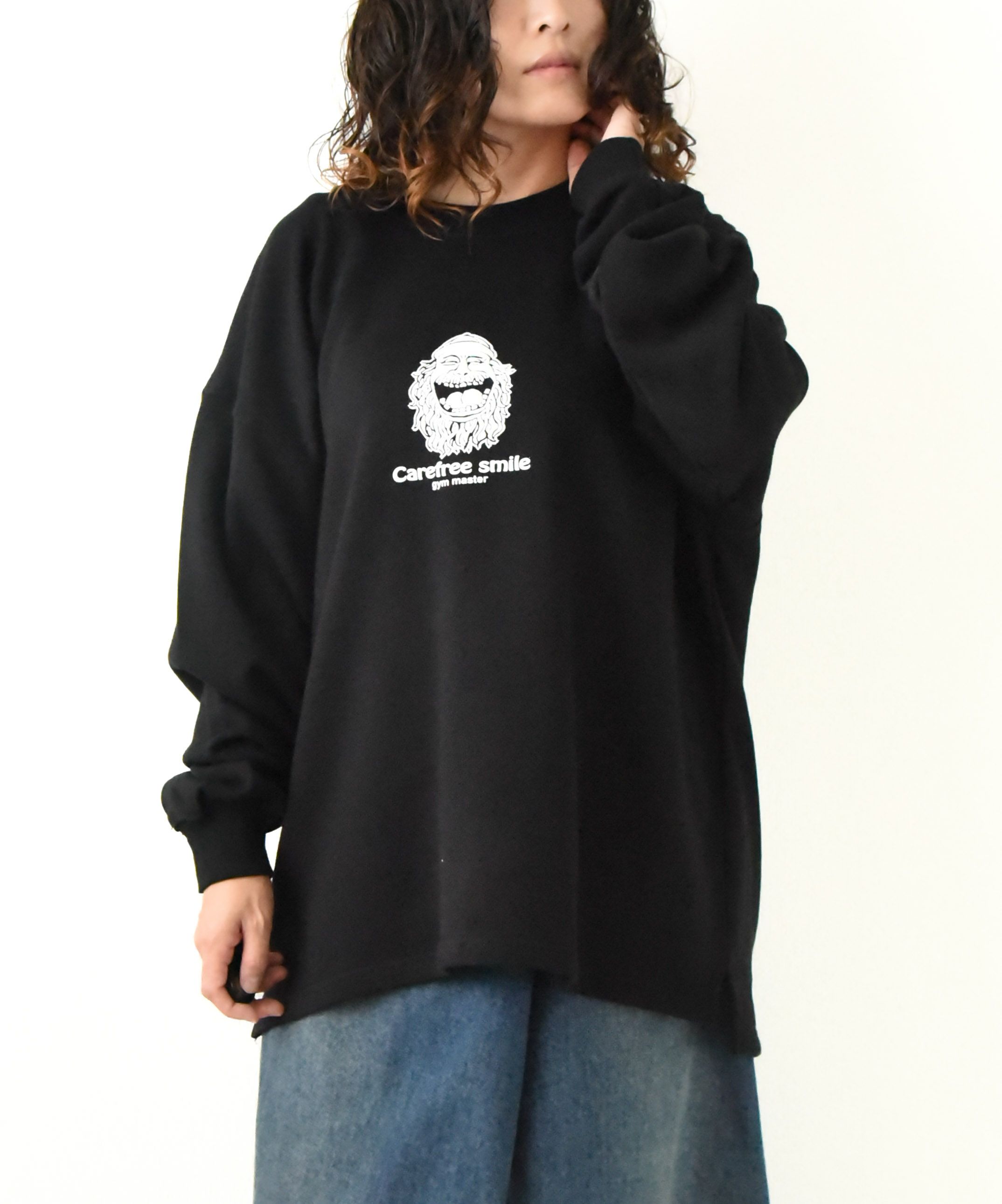 ジムマスター｜10.3oz carefree smile SWEAT [[G621780]][D]