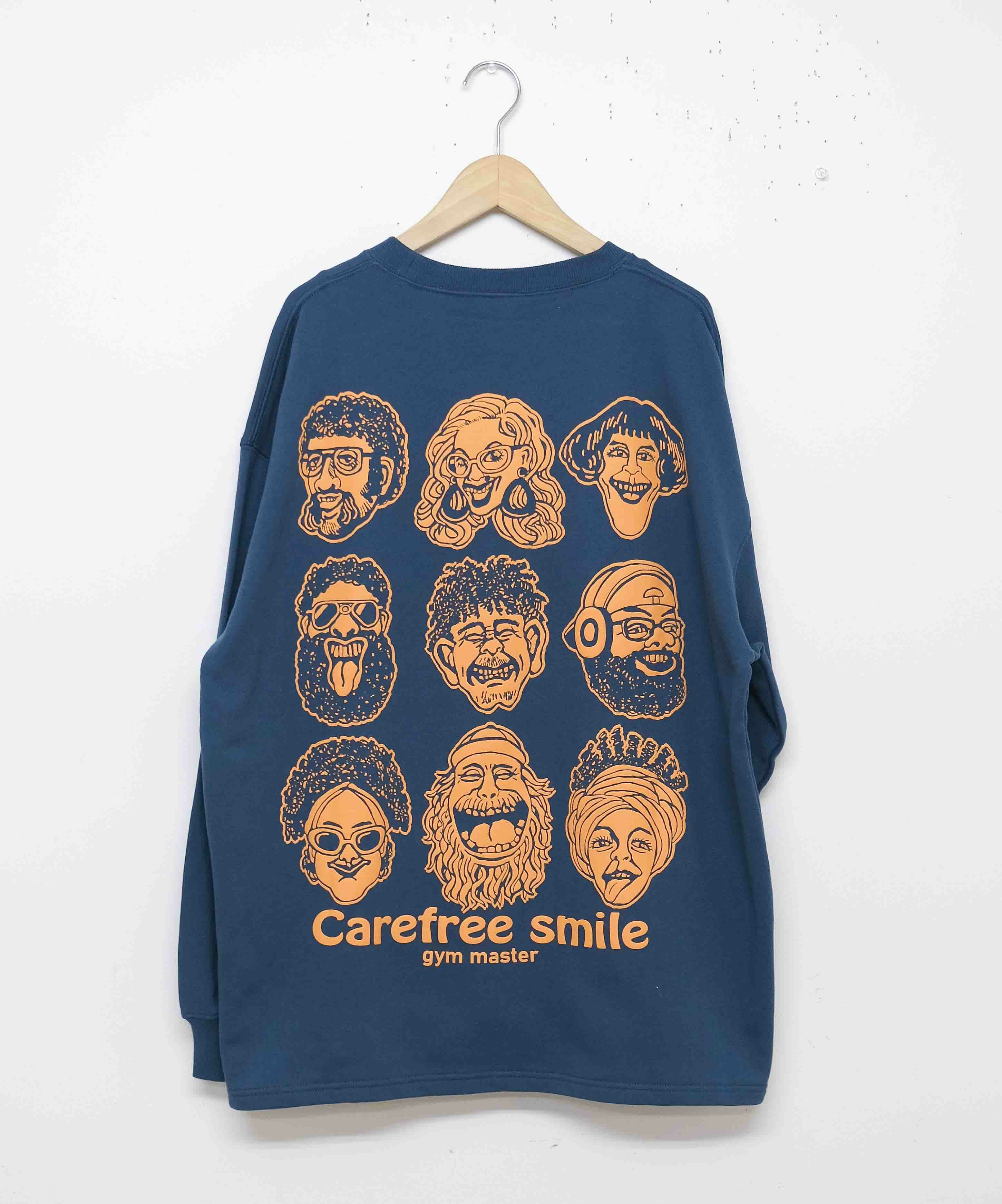 ジムマスター｜10.3oz carefree smile SWEAT [[G621780]][D]