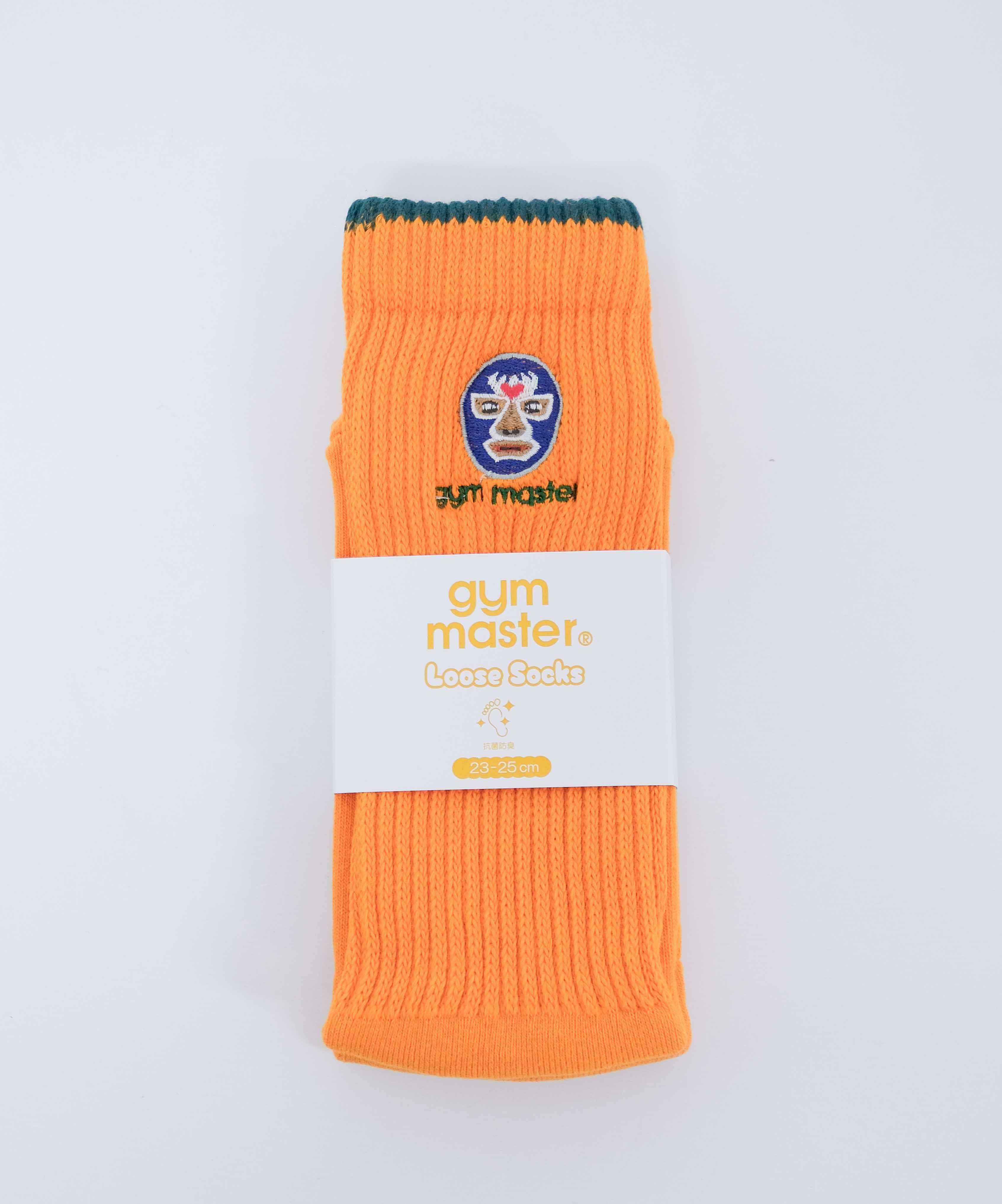 ジムマスター｜覆面レスラー刺繍　ルーズソックス [[G666753]][D]