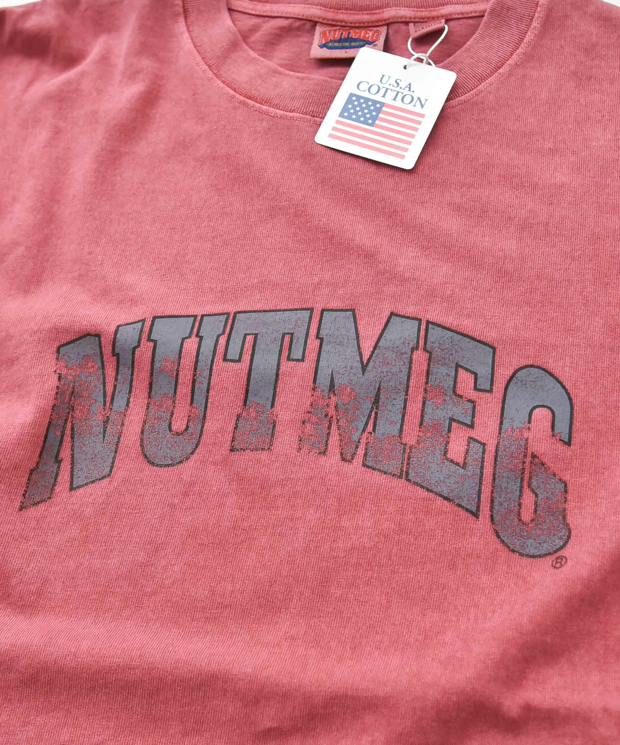 NUTMEG｜ピグメント染　BIG ロングスリーブTee [[2J7-65506]][D]