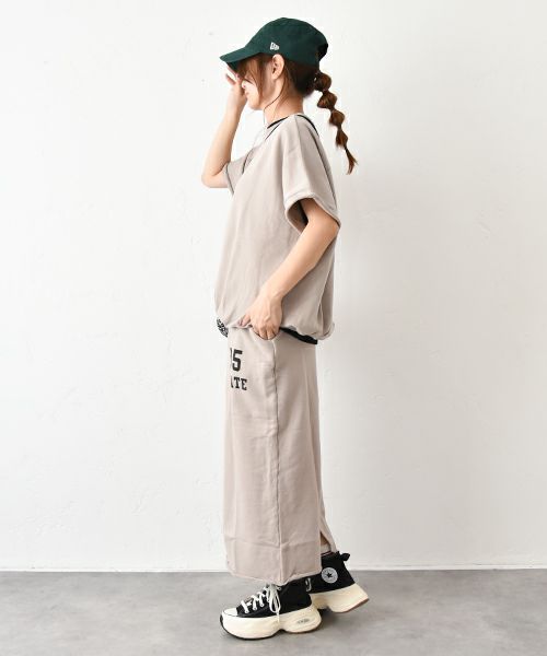 and quarter｜バックプリント半袖スウェット [[MA-513001]][C]