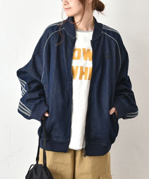 adidas｜アディカラー ルーズ SST デニム ストーン　インディゴデニム　 [[VS269]][C]